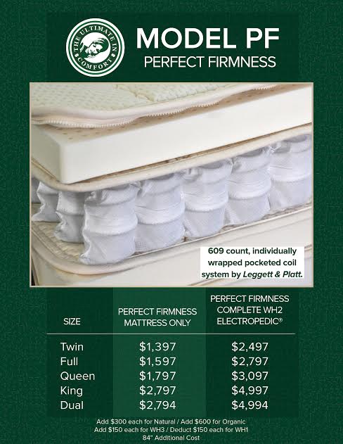 bed perfect firmness mattress tempe az