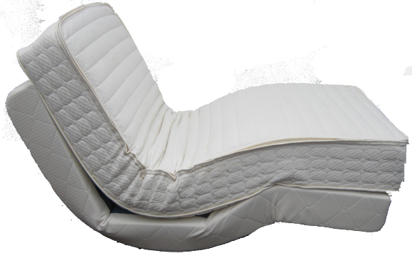 Latex foam adjustable beds