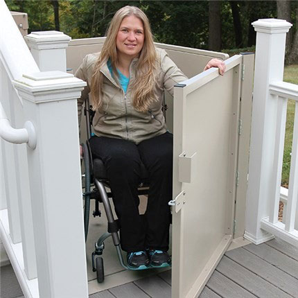 harmar incline VPL Vertical Platform Wheelchair Porchlift